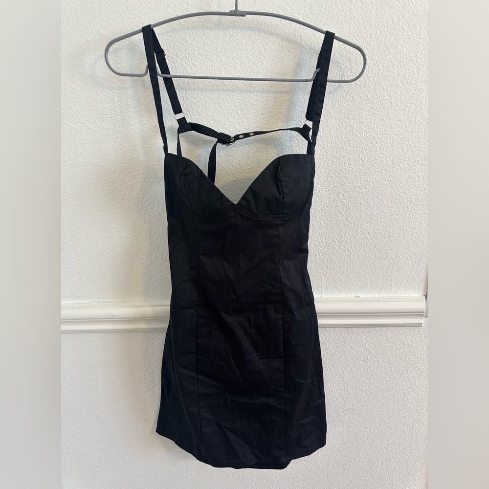 Peppermayo Black Mini Bodycon Dress - Picture 4 of 10